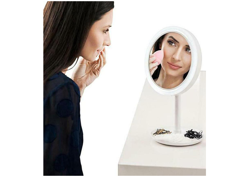 Illuminated Makeup Mirror with Fan Illuminated Makeup Mirror with Fan Beauty tools Illuminated Makeup Mirror with Fan Illuminated Makeup Mirror with Fan Beauty tools