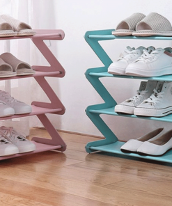 Shoes Rack Organizer – منظم الاحذية الزجزاج Shoes Rack Organizer – منظم الاحذية الزجزاج أدوات المنزل والتخزين