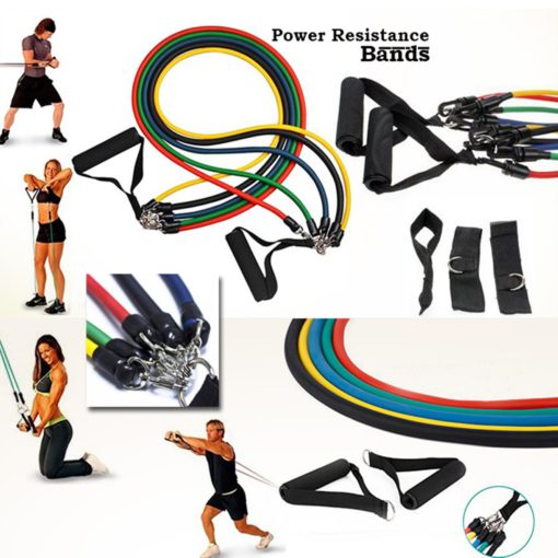 احبال تمرين اللاتكس – power resistance bands احبال تمرين اللاتكس – power resistance bands اللياقة البدنية والتخسيس