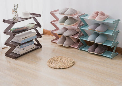 Shoes Rack Organizer – منظم الاحذية الزجزاج Shoes Rack Organizer – منظم الاحذية الزجزاج أدوات المنزل والتخزين