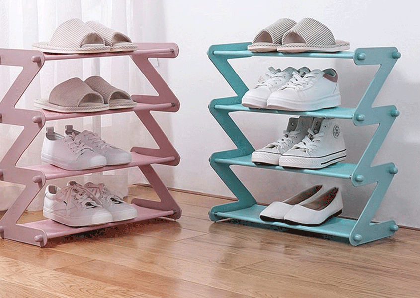 Shoes Rack Organizer – منظم الاحذية الزجزاج Shoes Rack Organizer – منظم الاحذية الزجزاج Home Decor Shoes Rack Organizer – منظم الاحذية الزجزاج Shoes Rack Organizer – منظم الاحذية الزجزاج Home Decor