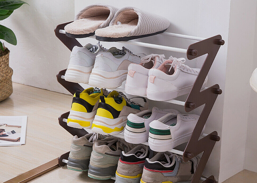 Shoes Rack Organizer – منظم الاحذية الزجزاج Shoes Rack Organizer – منظم الاحذية الزجزاج أدوات المنزل والتخزين Shoes Rack Organizer – منظم الاحذية الزجزاج Shoes Rack Organizer – منظم الاحذية الزجزاج أدوات المنزل والتخزين