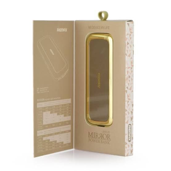 Remax Mirror Power Bank 5500 Remax Mirror Power Bank 5500 Electronics & Accessories Remax Mirror Power Bank 5500 Remax Mirror Power Bank 5500 Electronics & Accessories