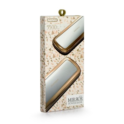 Remax Mirror Power Bank 5500 Remax Mirror Power Bank 5500 Electronics & Accessories